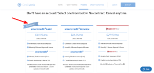 Credit Versio Pricing